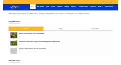 Desktop Screenshot of aboutuganda.com
